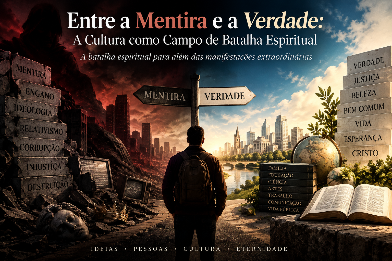 Entre a Mentira e a Verdade: A Cultura como Campo de Batalha Espiritual
